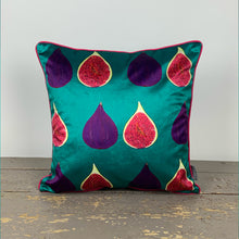 Load image into Gallery viewer, Fig Velvet Cushion