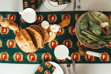 Load image into Gallery viewer, Green Conker Table Runner