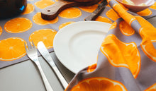 Load image into Gallery viewer, Orange Slice Napkin