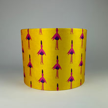 Load image into Gallery viewer, 50cm Ochre Fuchsia Velvet Lampshade
