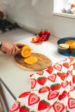 Load image into Gallery viewer, Strawberry Tea Towel