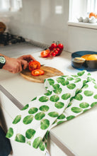 Load image into Gallery viewer, White Sprout Tea Towel