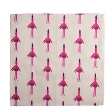 Load image into Gallery viewer, White Fuchsia Cotton Napkin
