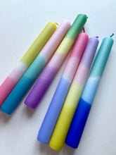 Load image into Gallery viewer, BESTSELLING PASTELS Dip Dye Dinner Candles - Individually sold
