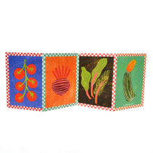Load image into Gallery viewer, Veg Patch concertina card
