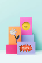 Load image into Gallery viewer, Flower Card - Die Cut Cards - Floral - Just Because - Cute
