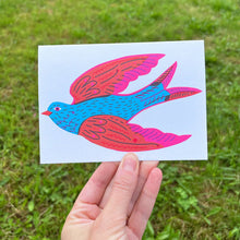 Load image into Gallery viewer, Swallow A6 Card
