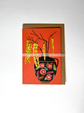 Load image into Gallery viewer, Catkins Greetings Card
