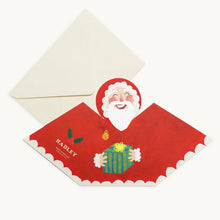 Load image into Gallery viewer, Santa Claus Stand-Up Card
