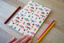 Load image into Gallery viewer, Insects A5 Notebook
