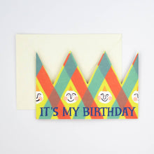 Load image into Gallery viewer, Its My Birthday Party Hat Card

