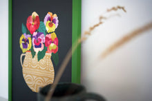 Load image into Gallery viewer, Pansies Print A3
