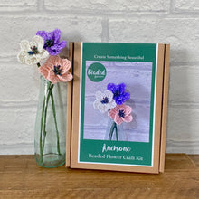 Load image into Gallery viewer, Anemone Flower Bead Craft Kit
