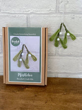 Load image into Gallery viewer, Mistletoe Beaded Craft Kit
