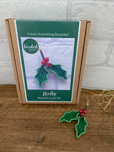 Load image into Gallery viewer, Holly Beaded Craft Kit
