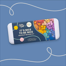 Load image into Gallery viewer, It's Nice To Be Nice Bracelet Beading Kit for Children
