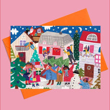 Load image into Gallery viewer, CHRISTMAS SCENE card
