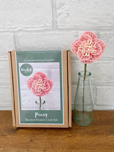 Load image into Gallery viewer, Peony Beaded Flower Craft Kit

