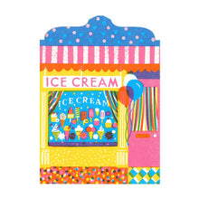 Load image into Gallery viewer, Ice Cream Shop Die Cut Card
