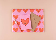 Load image into Gallery viewer, Love Heart - Die Cut Cards - Valentines Day - Anniversary
