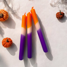 Load image into Gallery viewer, SAFFRON ORCHID Dip Dye Dinner Candle - Individually sold
