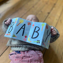 Load image into Gallery viewer, Baby Concertina Greeting Card
