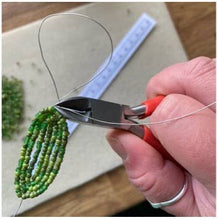 Load image into Gallery viewer, Leaf Stems Beaded Craft Kit
