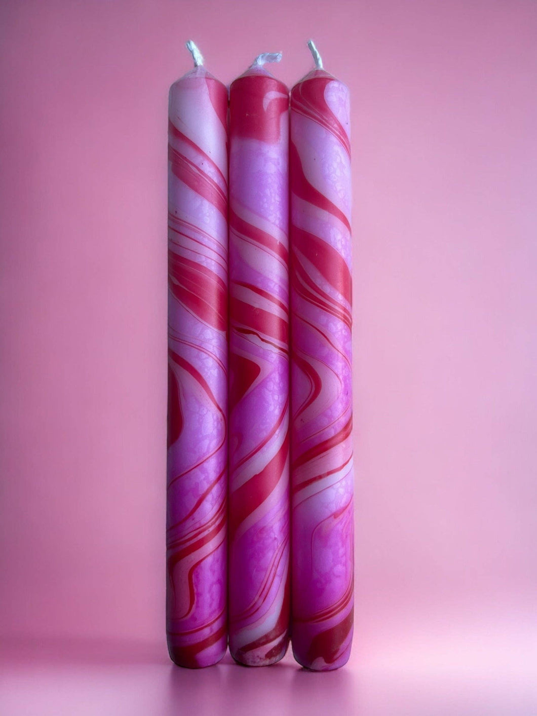 Marbled Dining Candles