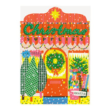 Load image into Gallery viewer, Christmas Shop Die Cut Card
