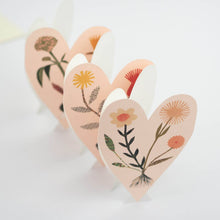 Load image into Gallery viewer, Hearts Concertina Card
