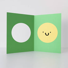 Load image into Gallery viewer, Happy Face - Die Cut Cards - Fun - Birthday Cards - Cute
