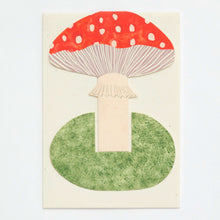 Load image into Gallery viewer, Toadstool Stand-Up Card

