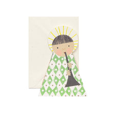 Load image into Gallery viewer, Green Angel Fold-Out Card
