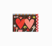 Load image into Gallery viewer, Two Hearts Mini Greeting Card
