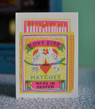 Load image into Gallery viewer, Love Bird Matches A6 Card
