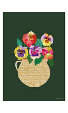 Load image into Gallery viewer, Pansies Print A3
