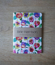 Load image into Gallery viewer, Pansies A5 Notebook
