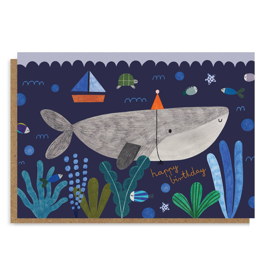 UNDERWATER BIRTHDAY card