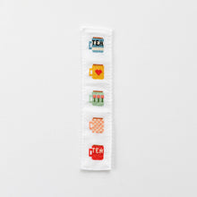 Load image into Gallery viewer, Tea/Mugs Cross Stitch Bookmark Kit
