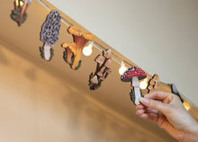 Load image into Gallery viewer, MUSHROOMS OF THE BRITISH ISLES WOODEN GARLAND
