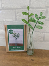 Load image into Gallery viewer, Leaf Stems Beaded Craft Kit
