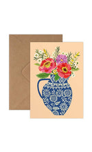 Load image into Gallery viewer, Folk Flowers Greetings Card
