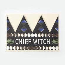 Load image into Gallery viewer, Chief Witch Party Hat Card

