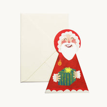 Load image into Gallery viewer, Santa Claus Stand-Up Card
