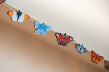 Load image into Gallery viewer, BRITISH BUTTERFLIES WOODEN GARLAND

