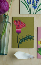 Load image into Gallery viewer, Thistle Mini Greetings Card
