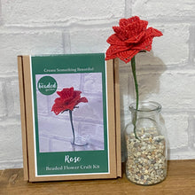 Load image into Gallery viewer, Rose Flower Bead Craft Kit
