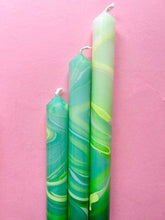 Load image into Gallery viewer, Marbled Dining Candles
