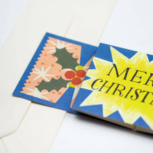 Load image into Gallery viewer, Christmas Cracker Starburst Pull-Out Card
