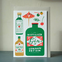 Load image into Gallery viewer, Gin Collection A6 Card
